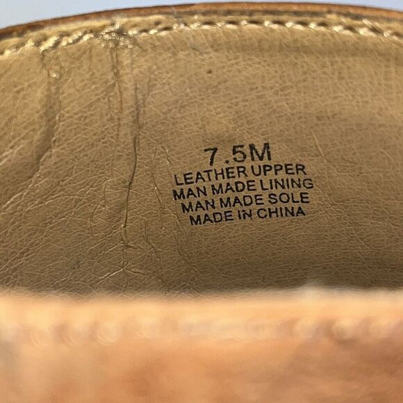 Gianni‎ Bini GB Chunky Heels Women's Sz 7.5 Open Toe Ankle Stacked Pumps Sandals - Picture 7 of 9